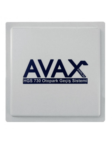 AVAX 730 OGS-HGS Otopark Sistemi Uzun Mesafe UHF RFID Okuyucu Anten