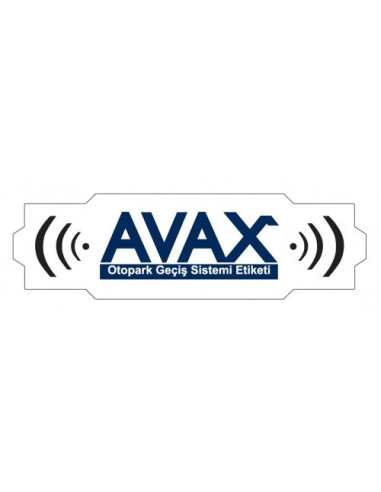AVAX 721 Otopark OGS HGS Sistemi Etiketi